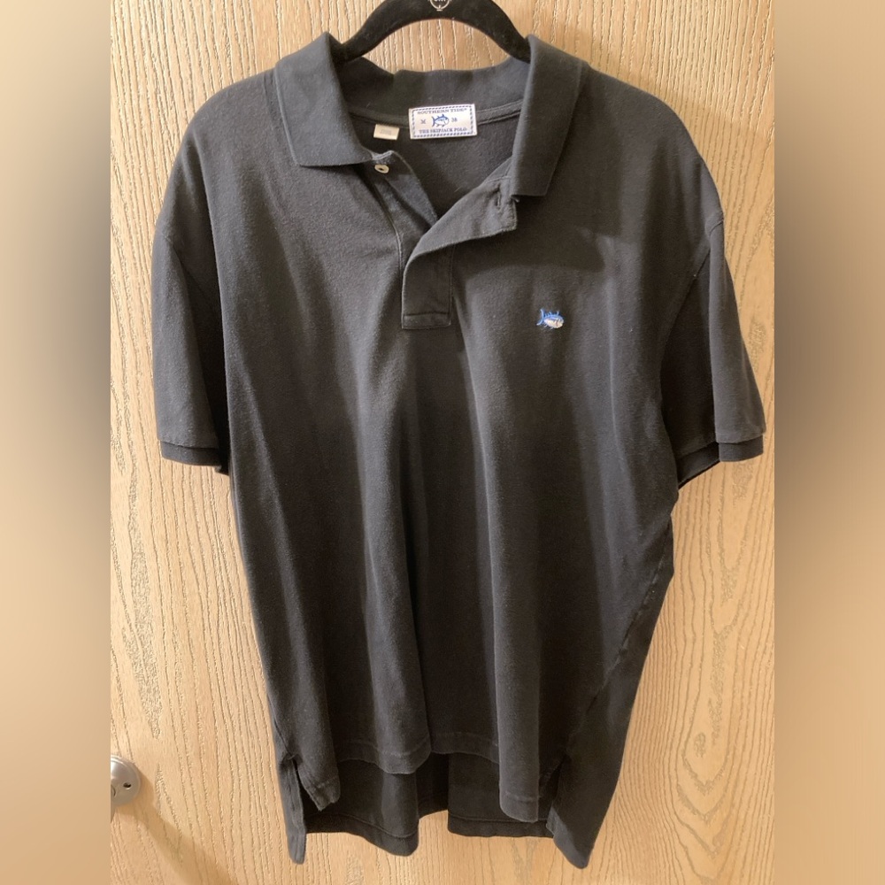 Black Southern Tide size M SS polo